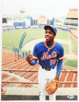 Dwight "Doc" Gooden Signed Mets 11x14 Photo Inscribed "84 R.O.Y" (Beckett) at PristineAuction.com