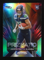 Jaxon Smith-Njigba 2023 Panini Prizm Prizmatic Prizms Green #1 RC at PristineAuction.com
