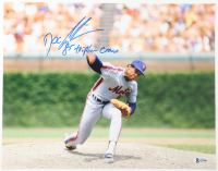 Dwight "Doc" Gooden Signed Mets 11x14 Photo Inscribed "85 Triple Crown" (Beckett) at PristineAuction.com