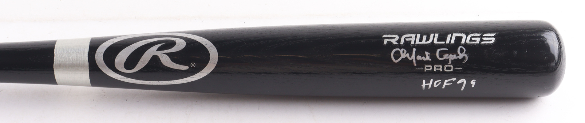 Orlando Cepeda Signed Rawlings Pro Baseball Bat Inscribed "HOF 99" (JSA) at PristineAuction.com Orlando Cepeda Signed Rawlings Pro Baseball Bat Inscribed "HOF 99" (JSA) at PristineAuction.com