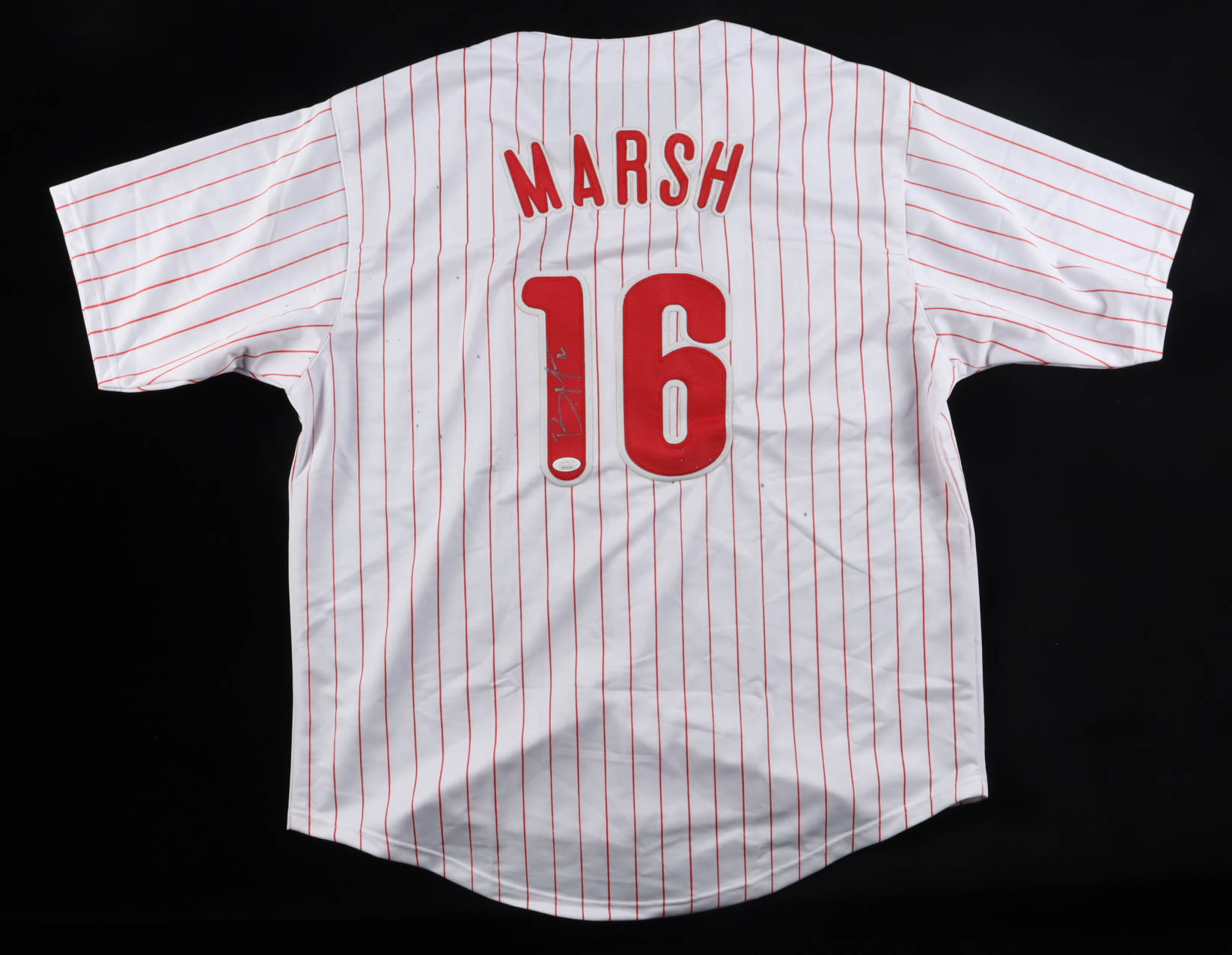 Brandon Marsh Signed Jersey (JSA) at PristineAuction.com Brandon Marsh Signed Jersey (JSA) at PristineAuction.com