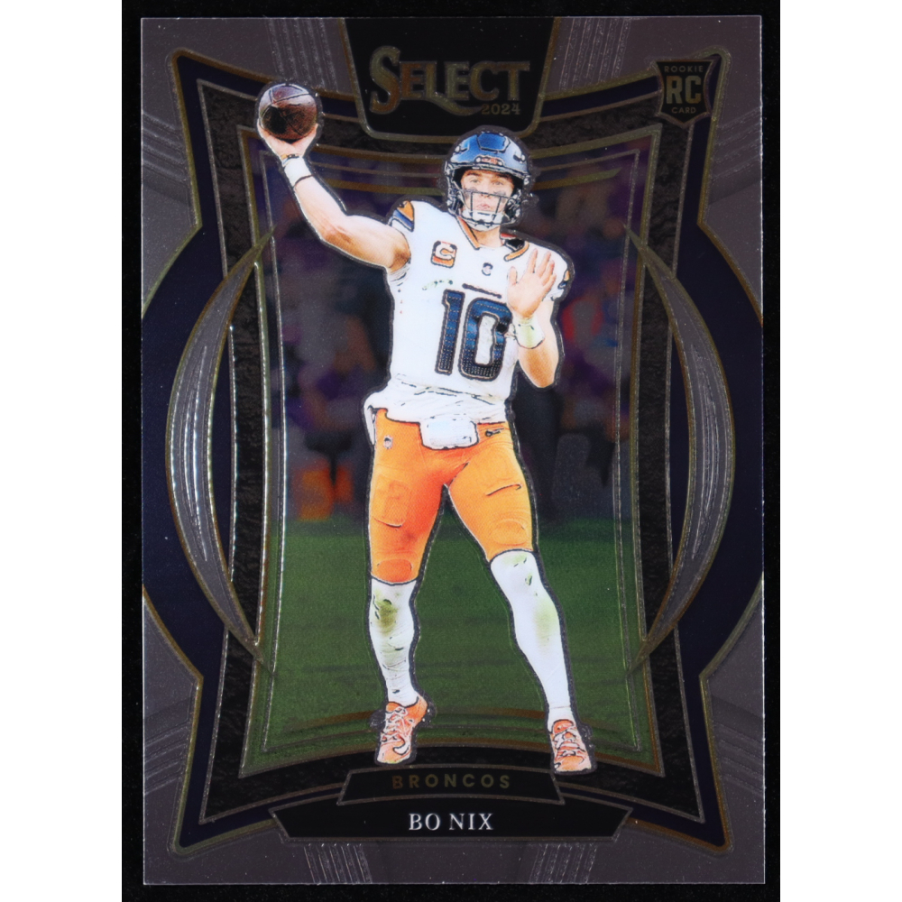 Bo Nix 2024 Select #30 RC at PristineAuction.com