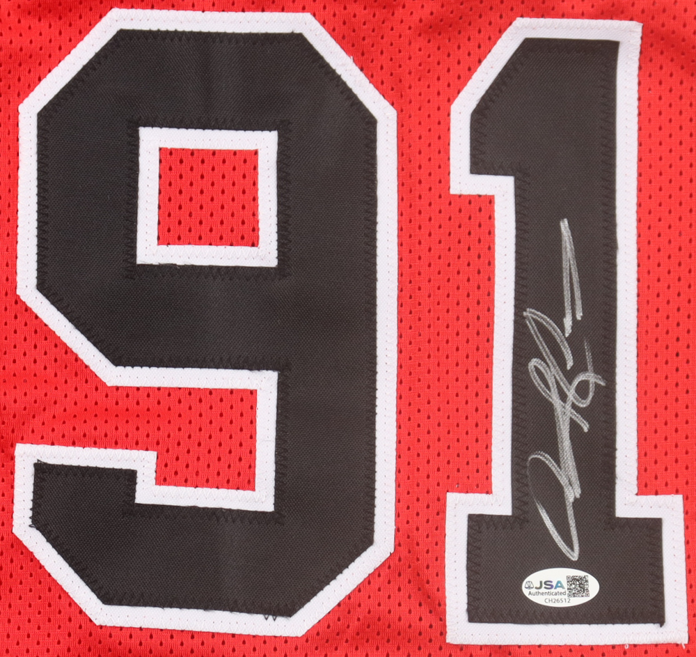 Dennis Rodman Signed Jersey (JSA) at PristineAuction.com Dennis Rodman Signed Jersey (JSA) at PristineAuction.com