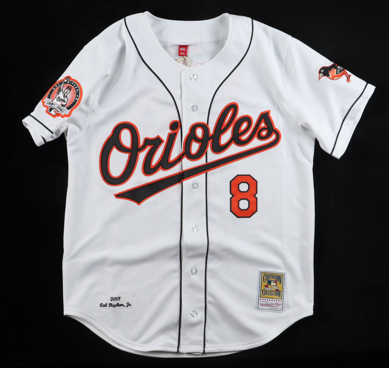 Cal Ripken Jr. Signed Orioles Mitchell & Ness Authentic Jersey Inscribed "2007 Hall of Fame" (MLB & Fanatics) at PristineAuction.com Cal Ripken Jr. Signed Orioles Mitchell & Ness Authentic Jersey Inscribed "2007 Hall of Fame" (MLB & Fanatics) at PristineAuction.com