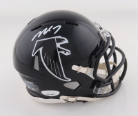 Michael Vick Signed Falcons Speed Mini Helmet (JSA) at PristineAuction.com