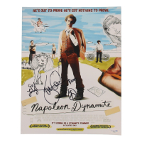 Jon Gries Signed "Napoleon Dynamite" 11x14 Poster Inscribed "Rico" & "Go Long!" (ACOA) at PristineAuction.com