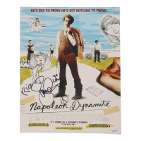 Jon Gries Signed "Napoleon Dynamite" 11x14 Poster Inscribed "Rico" & "Go Long!" (ACOA) at PristineAuction.com