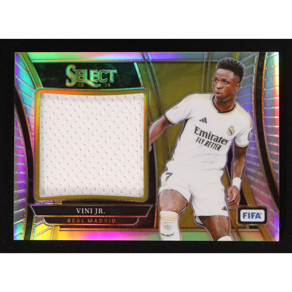 Vini Jr. 2023-24 Select FIFA Jumbo Swatches #16 at PristineAuction.com