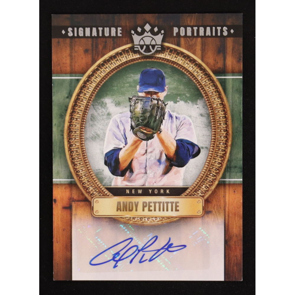 Andy Pettitte 2022 Panini Diamond Kings Signature Portraits Autographs #SPAP at PristineAuction.com