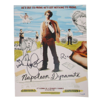 Jon Gries Signed "Napoleon Dynamite" 11x14 Poster Inscribed "Rico" & "Go Long!" (ACOA) at PristineAuction.com