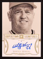 Whitey Herzog 2013 Panini Cooperstown Signatures #HOFWTY #501/699 at PristineAuction.com