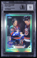 Billy Smith Signed 2001-02 Topps Chrome Reprint Refractors #1 (BGS | Autograph Graded BGS 10) at PristineAuction.com