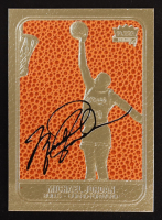 Michael Jordan 1997 Fleer Premier Feel the Game Signature Series 23KT Gold Card #NNO at PristineAuction.com
