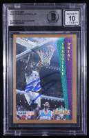 Shaquille O'Neal Signed 1992-93 Fleer Slam Dunk #298 RC (BGS | Autograph Graded BGS 10) at PristineAuction.com