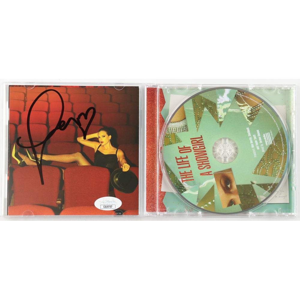 Taylor Swift Signed "The Life of a Showgirl" CD Album Insert (JSA) at PristineAuction.com