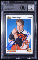 Peter Forsberg Signed 1991-92 Upper Deck #64 RC (BGS | Autograph Graded BGS 10) at PristineAuction.com