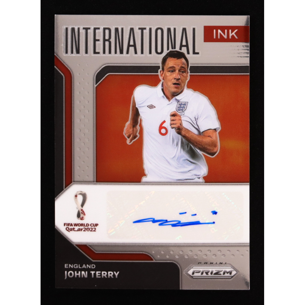 John Terry 2022 Panini Prizm World Cup Qatar International Ink Autograph #IJT at PristineAuction.com