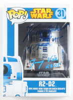Kenny Baker & Jimmy Vee Signed "Star Wars" #31 R2-D2 Funko Pop! Vinyl Figure Inscribed "R2-D2" (Beckett) at PristineAuction.com