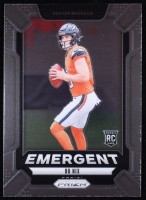 Bo Nix 2024 Panini Prizm Emergent #3 RC at PristineAuction.com
