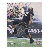 Ray Lewis Signed 8x10 Photo (Beckett) at PristineAuction.com