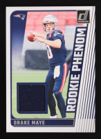 Drake Maye 2024 Donruss Rookie Phenom Jerseys #25 RC at PristineAuction.com