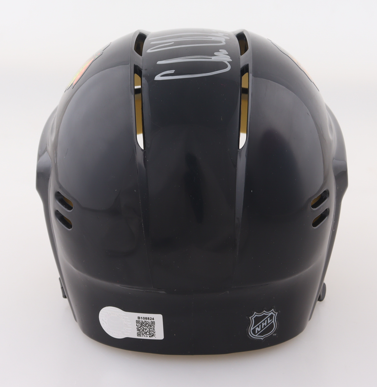 Chris Chelios Signed Blackhawks Mini Helmet Inscribed "HOF 2013" (Schwartz) at PristineAuction.com Chris Chelios Signed Blackhawks Mini Helmet Inscribed "HOF 2013" (Schwartz) at PristineAuction.com