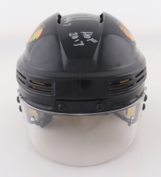 Chris Chelios Signed Blackhawks Mini Helmet Inscribed "HOF 2013" (Schwartz) at PristineAuction.com