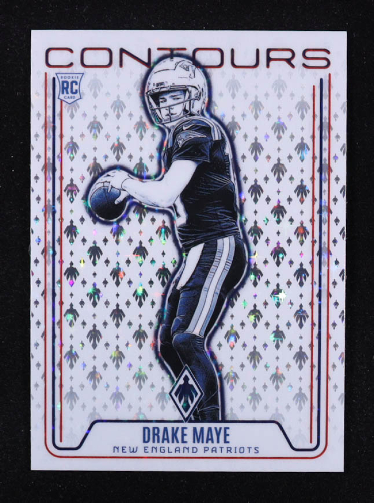 Drake Maye 2024 Panini Phoenix Contours Stars #12 RC