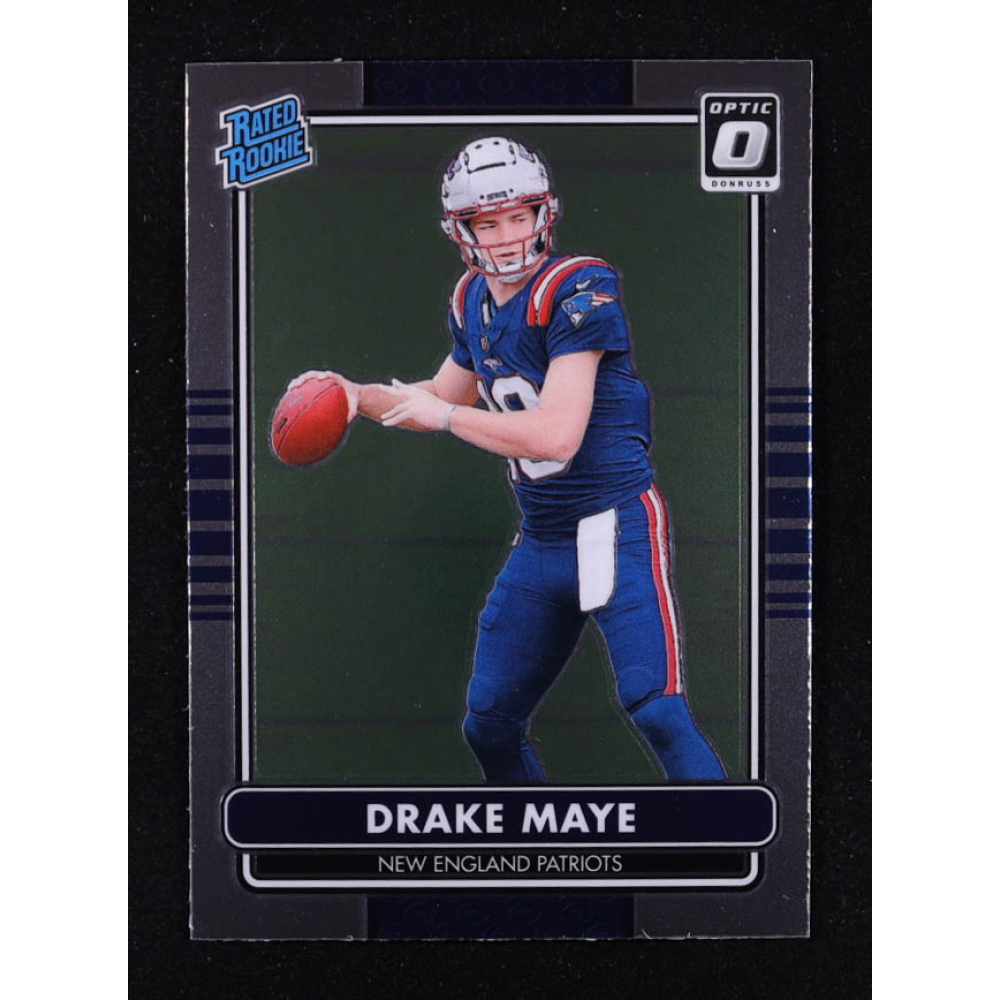 Drake Maye 2024 Donruss Optic '14 Retro Series #3 RC at PristineAuction.com