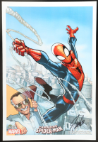 Stan Lee Signed "The Amazing Spider-Man" 13x19 Art Print (Beckett) at PristineAuction.com