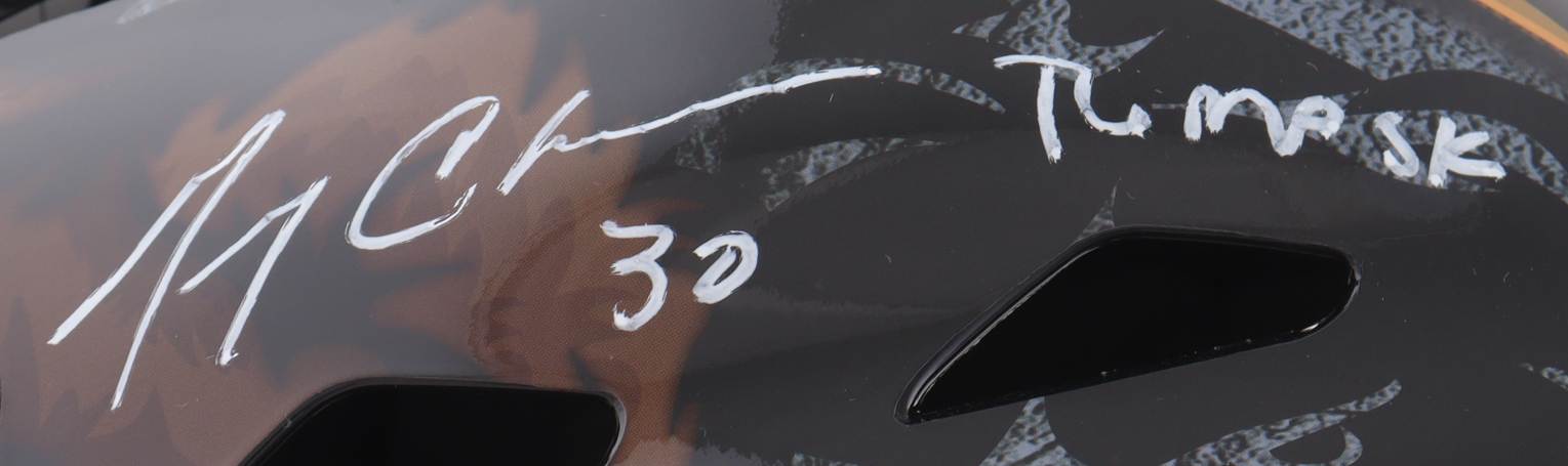 Gerry Cheevers Signed Bruins Full-Size Goalie Mask Inscribed "The Mask" (Schwartz) at PristineAuction.com Gerry Cheevers Signed Bruins Full-Size Goalie Mask Inscribed "The Mask" (Schwartz) at PristineAuction.com