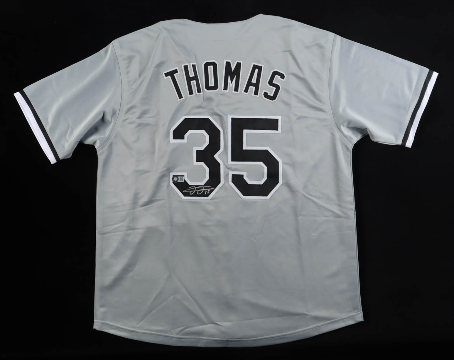 Frank Thomas Signed Jersey (Schwartz) at PristineAuction.com Frank Thomas Signed Jersey (Schwartz) at PristineAuction.com