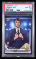 Cooper Flagg 2025 Topps Now Draft #D1 RC (PSA 10) at PristineAuction.com