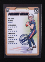 Drake Maye 2024 Donruss Optic Passing Grade #4 RC at PristineAuction.com