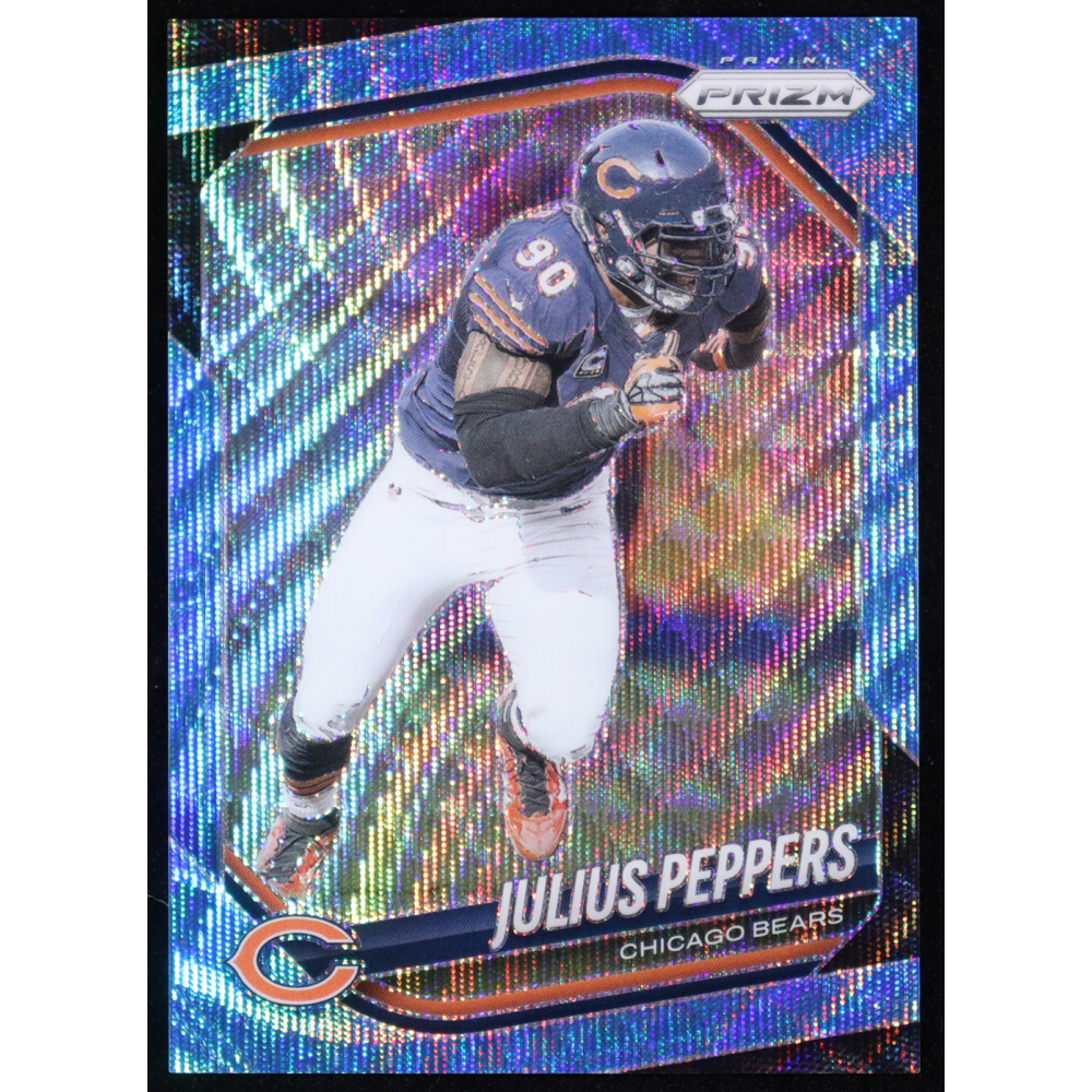 Julius Peppers 2025 Panini Prizm Prizms Blue Wave #296 #227/230 at PristineAuction.com