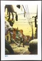 Tony Moore Signed "The Walking Dead" 13x19 Lithograph (Beckett) at PristineAuction.com