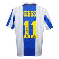 Ryan Giggs Signed Manchester United Umbro Authentic Jersey (Beckett) at PristineAuction.com