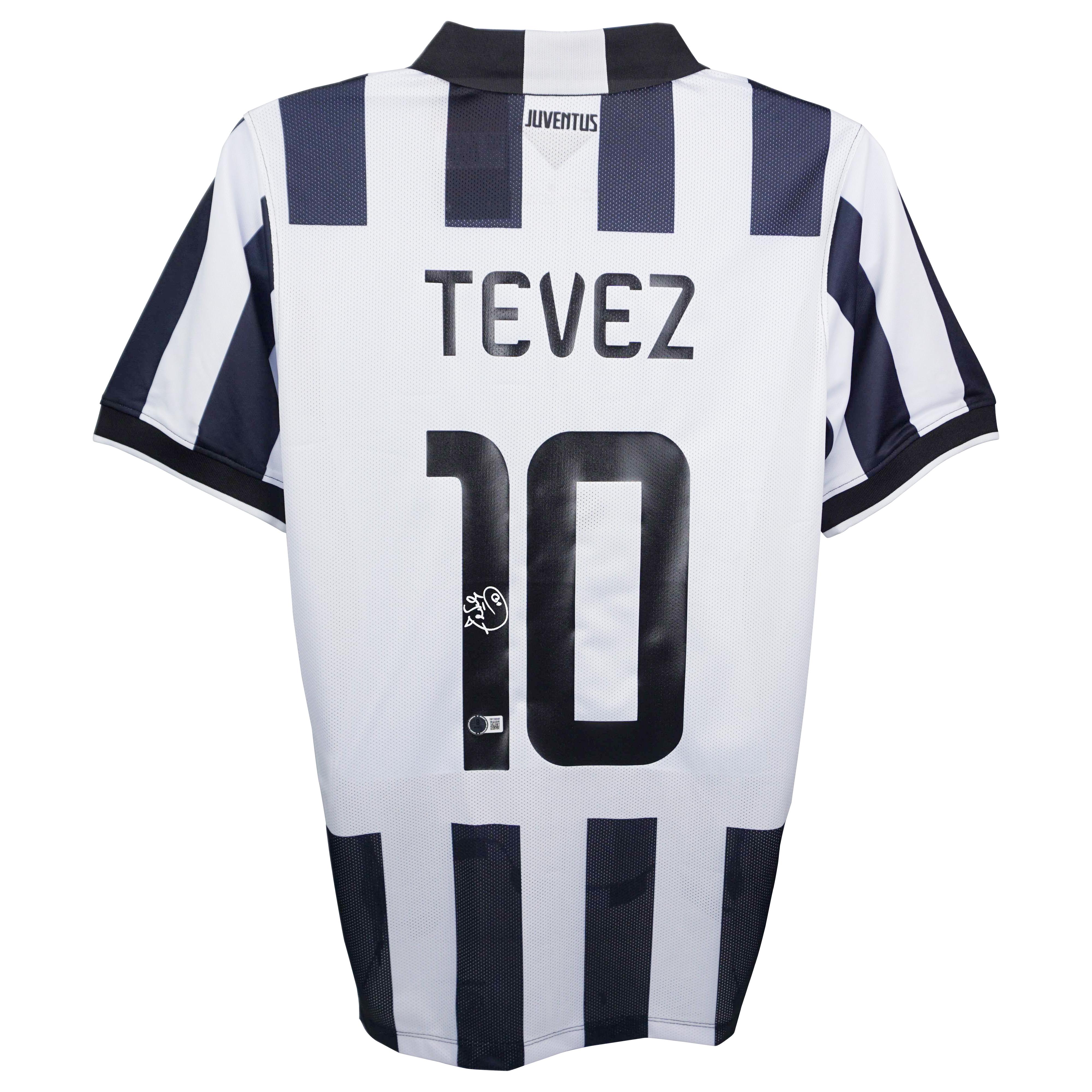 Carlos Tevez Signed Juventus Nike Authentic Jersey (Beckett) at PristineAuction.com Carlos Tevez Signed Juventus Nike Authentic Jersey (Beckett) at PristineAuction.com