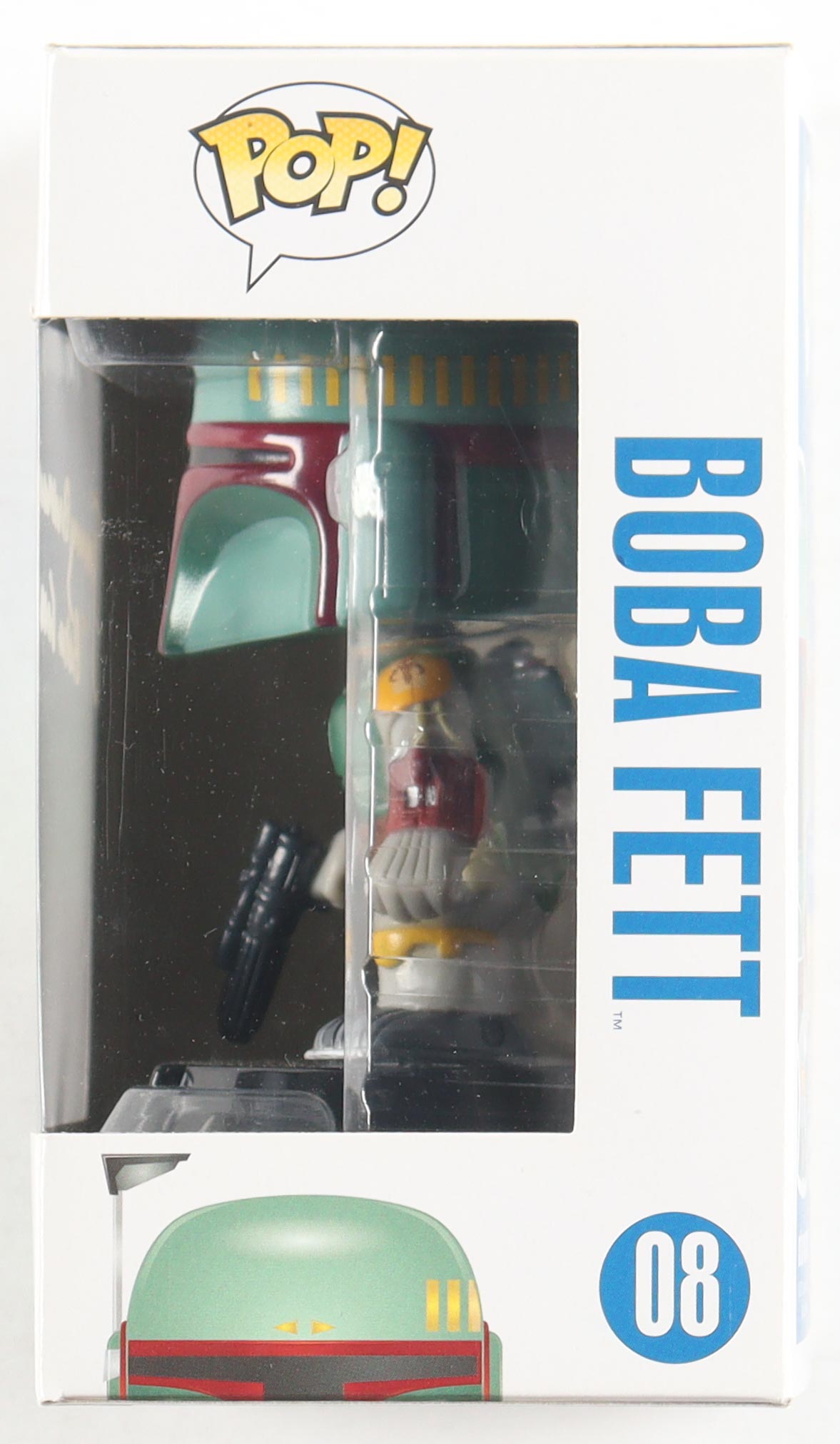 Jeremy Bulloch Signed "Star Wars" #08 Boba Fett Funko Pop! Vinyl Figure Inscribed "Boba Fett" (Radtke) at PristineAuction.com Jeremy Bulloch Signed "Star Wars" #08 Boba Fett Funko Pop! Vinyl Figure Inscribed "Boba Fett" (Radtke) at PristineAuction.com