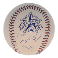Manny Ramirez Signed 1995 All-Star Game Logo Baseball Inscribed "1st ASG" (Beckett) at PristineAuction.com