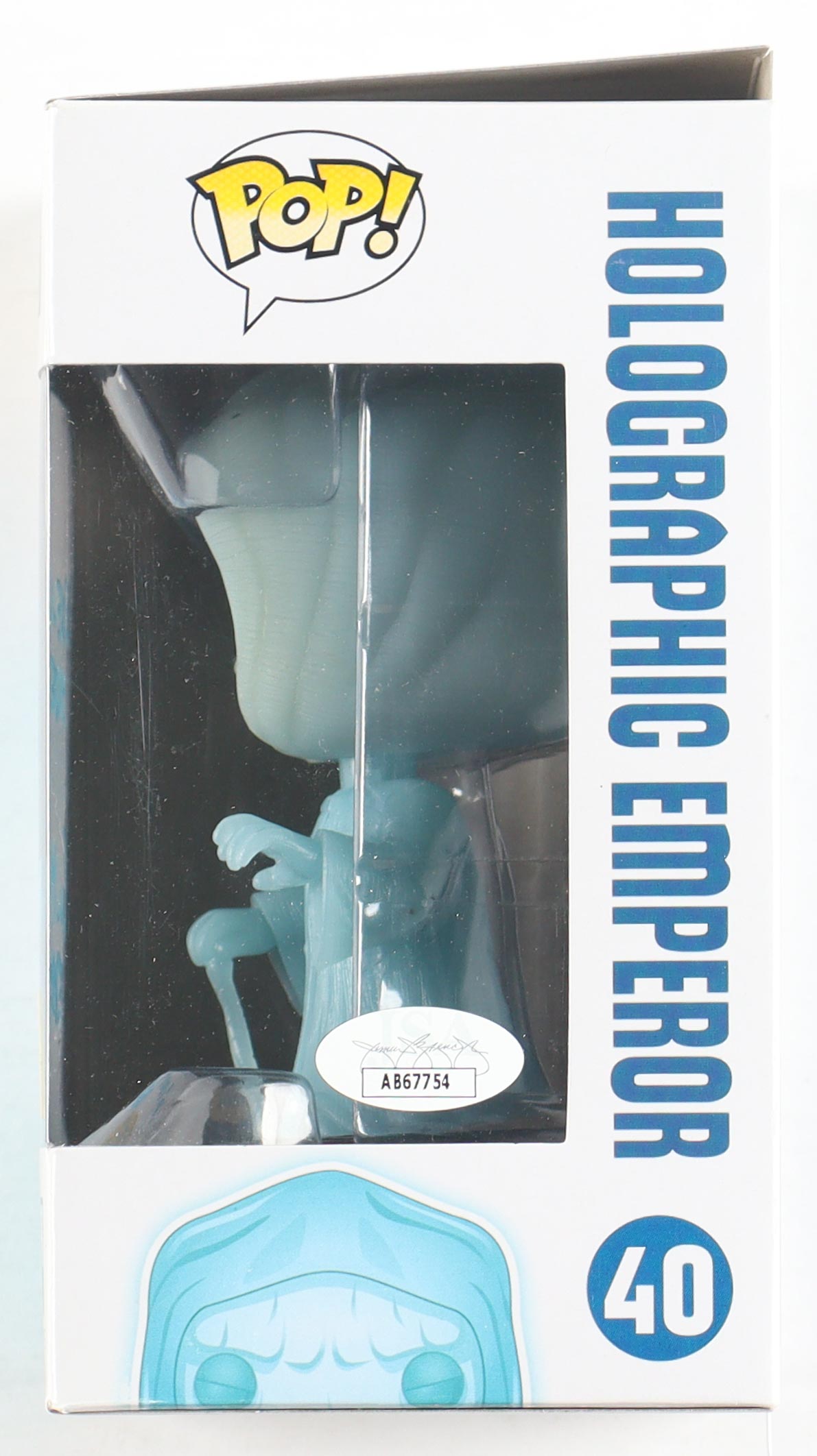 Ian McDiarmid Signed "Star Wars" #40 Holographic Emperor Funko Pop! Bobble-Head Inscribed "Execute Order 66!" & "Emperor" (JSA) at PristineAuction.com Ian McDiarmid Signed "Star Wars" #40 Holographic Emperor Funko Pop! Bobble-Head Inscribed "Execute Order 66!" & "Emperor" (JSA) at PristineAuction.com