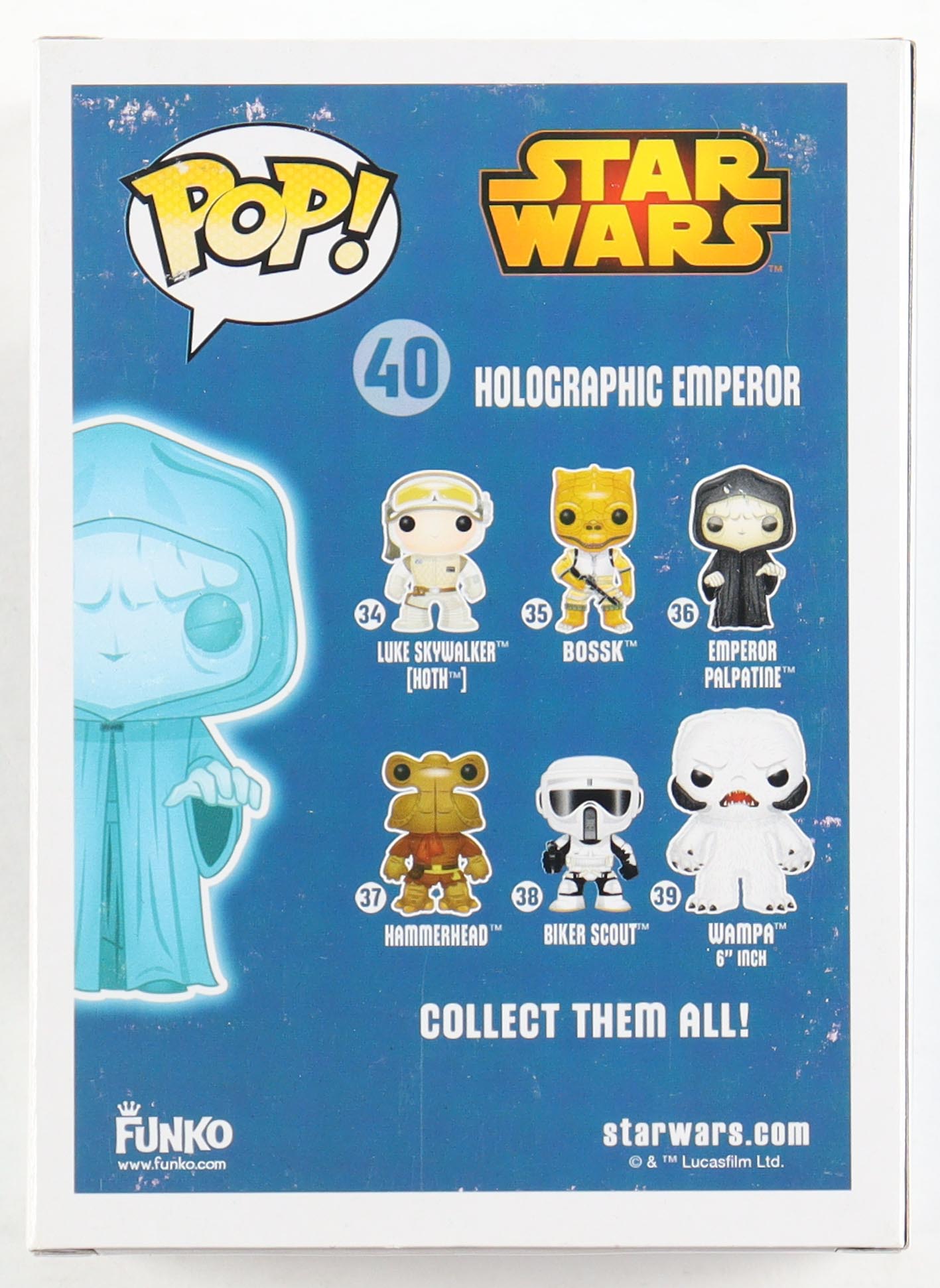 Ian McDiarmid Signed "Star Wars" #40 Holographic Emperor Funko Pop! Bobble-Head Inscribed "Execute Order 66!" & "Emperor" (JSA) at PristineAuction.com Ian McDiarmid Signed "Star Wars" #40 Holographic Emperor Funko Pop! Bobble-Head Inscribed "Execute Order 66!" & "Emperor" (JSA) at PristineAuction.com