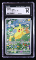 Pikachu 2024 Pokemon TCG Scarlet & Violet Black Star Promos #088 Paldea Adventure Chest (CGC 10) at PristineAuction.com