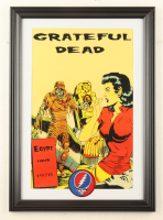 1978 "Grateful Dead" Egypt Tour Custom Framed Print with Grateful Dead Patch at PristineAuction.com