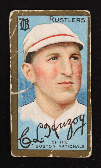 Buck Herzog 1911 T205 Gold Border #89 at PristineAuction.com Buck Herzog 1911 T205 Gold Border #89 at PristineAuction.com