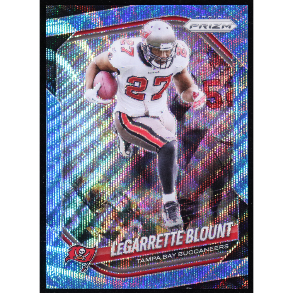 LeGarrette Blount 2025 Panini Prizm Prizms Blue Wave #38 #086/230 at PristineAuction.com