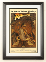 1981 "Indiana Jones: Raiders of the Last Ark" Custom Framed Print Display at PristineAuction.com
