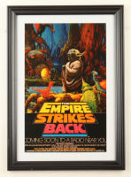 1982 "STAR WARS: The Empire Strikes Back" Radio Promotional Custom Framed Print Display at PristineAuction.com