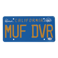 Tommy Chong & Cheech Marin Signed "Cheech & Chong: Up In Smoke" License Plate (JSA) at PristineAuction.com