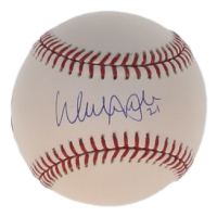 Walker Buehler Signed OML Baseball (Buehler & MLB) at PristineAuction.com